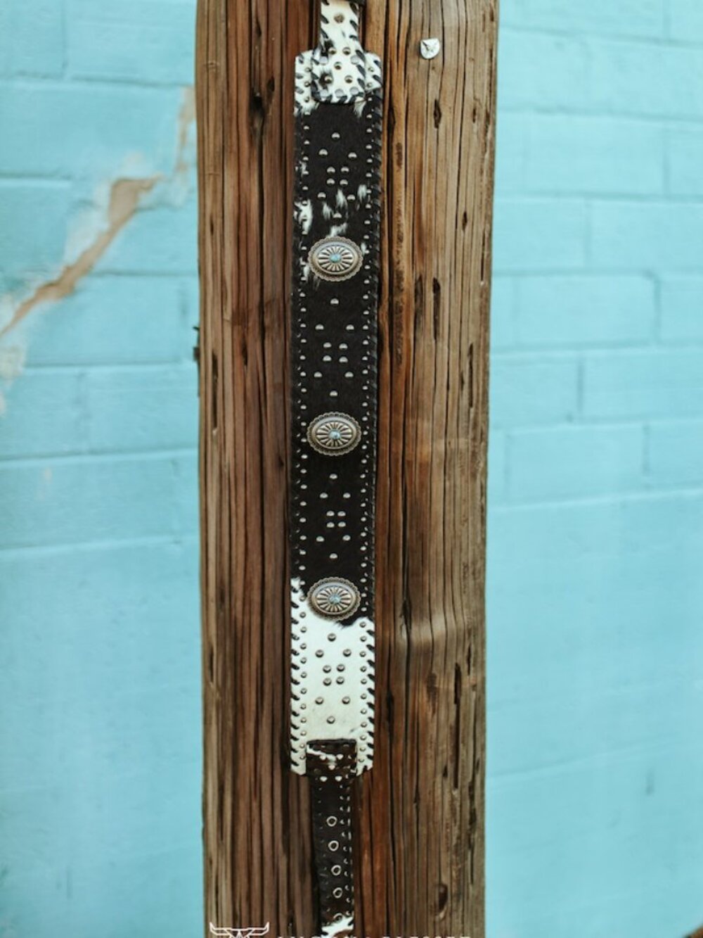 Carmen Cowhide Studded Corset Belt ✙NWT✙